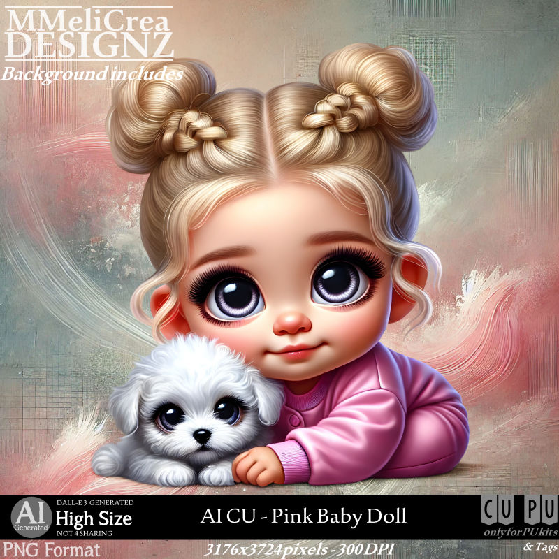 AI - CU Pink Baby Doll (CU4PU/PNG) - Click Image to Close